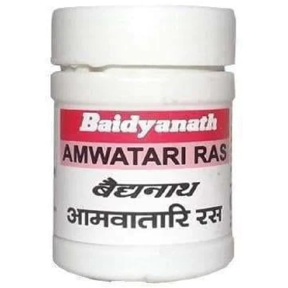 Baidyanath Jhansi Amavatari Ras, 40 Tablets-1.webp